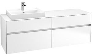 Tvättställsskåp Villeroy & Boch Collaro 160 cm med 4 Lådor för Ovanpåliggande Tvättställ