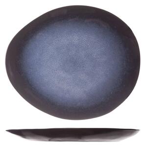 Cosy & Trendy Assiett Sapphire 6 st oval 20,5x17,5 cm safirblå