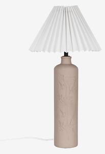 Globen Lighting - Bordslampa Flora 46 - Beige - Bordslampor - Från Homeroom