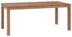 Matbord i massiv teak med naturlig finish 180x90x76 cm