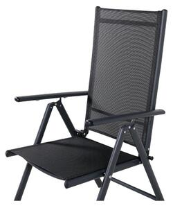 BREAK Fällbar stol - Svart | Utemöbler