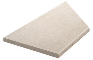 Uteklinker Bricmate Z Norrvange Inner Corner Left Beige 30x60 cm