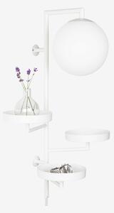Globen Lighting - Vägglampa Astoria - Vit - Vägglampor - Från Homeroom