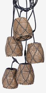 PR Home - Ljusslinga Flex Out inkl. 5st Lollo 18cm - Natur - Ljusslingor - Från Homeroom