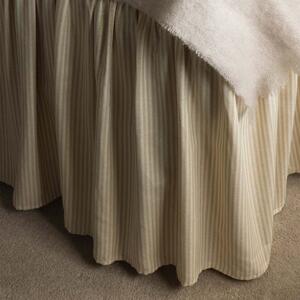 Mille Notti Laura Stripe Sängkappa 90x44 Beige