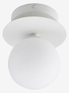 Globen Lighting - Vägglampa/Plafond Art Deco 24 IP44 - Vit - Vägglampor - Från Homeroom