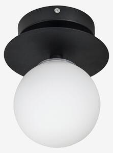 Globen Lighting - Vägglampa/Plafond Art Deco 24 IP44 - Svart - Vägglampor - Från Homeroom