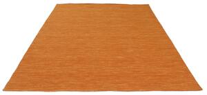 Kelim loom Matta - Orange 140x200