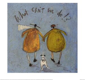 Konsttryck Sam Toft - What Can't We Do!?