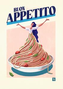 Illustration Buon Appettito, Mark Harrison