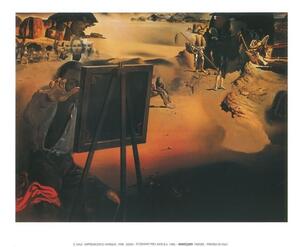 Konsttryck Impression of Africa, 1938, Salvador Dalí, (30 x 24 cm)