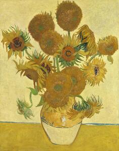 Vincent van Gogh - Konsttryck Vincent van Gogh - Solrosor, (30 x 40 cm)