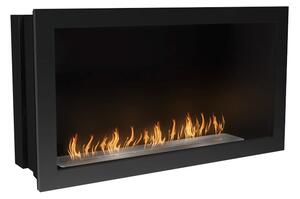 Icon Fires Slimline Firebox SFB1100 - Svart - Icon Fires - Färg: Svart - Storlek: 110 cm x 60 cm x 31,5 cm