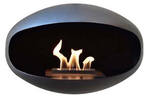 Cocoon "Shell" för Aeris och Pedestal - svart - Cocoon Fires - Färg: Mattsvart - Storlek: x 38 cm x