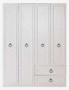 Hanah Home - Garderob GRD-1342-BB-2 - Vit - Garderober - Från Homeroom