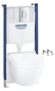 Vägghängd Toalettstol Grohe Solido 5in1 med EuroCeramic 3-6 l