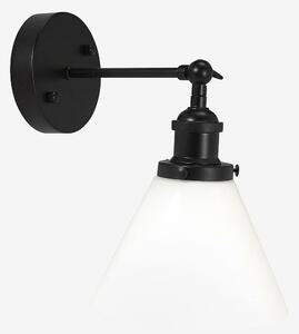 PR Home - Vägglampa Lambda 18 cm - Vit - Vägglampor - Från Homeroom