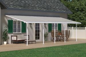 Altantak i aluminium Sierra Palram - Canopia 3 x 9,15 m vit