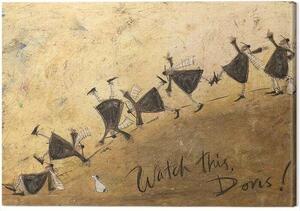 Canvastavla Sam Toft - Watch This, Doris!