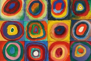 Poster, Affisch Concentric Rings, Wassily Kandinsky