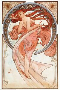 Poster, Affisch La Danse Lithographs Series, Alphonse Mucha