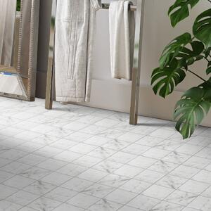 Klinker Coem Ceramiche Marmor B. Carrara Matt Vit 15x15 cm