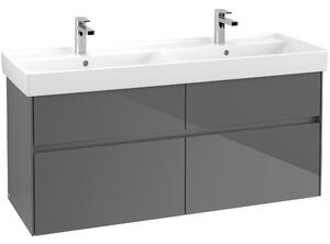 Tvättställsskåp Villeroy & Boch Collaro 125 cm med 4 Lådor för Dubbeltvättställ