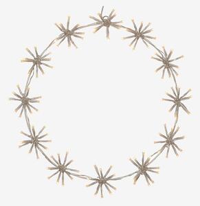 Star Trading - Siluett Flower Ring 50cm - Vit - Dekorationsbelysning - Från Homeroom