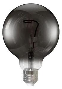 LED glödlampa FILAMENT SHAPE G95 E27/4W/230V 1800K rökig