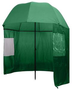 Parasoll för fiske grön 300 x 240 cm