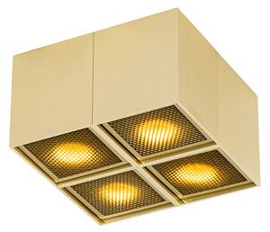 Design spot guld 4-light - Qubo Honey