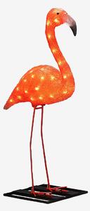 Konstsmide - Flamingo LED höjd 70 cm - Orange - Dekorationsbelysning - Från Homeroom