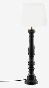 PR Home - Bordslampa Doris med oval skärm 64cm - Svart - Bordslampor - Från Homeroom