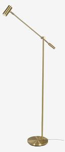 Belid - Golvlampa Cato höjd 100-143cm dimbar - Mässing - Golvlampor - Från Homeroom