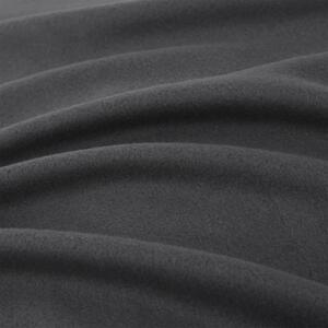 Lakan 2 st polyesterfleece 150x200 cm svart
