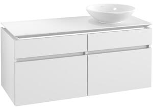 Tvättställsskåp Villeroy & Boch Legato 1200 med 4 Lådor för Ocentrerat Ytmonterat Tvättställ