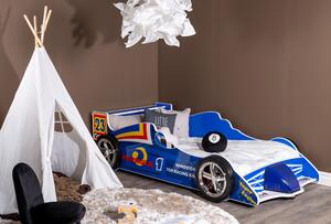 Barnsäng Windstorm Formel 1-Bil 220x110 cm - Blå