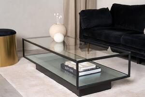 Soffbord Maglehem 130x60 cm Venture Design - Glas / Svart