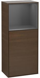 Väggskåp Villeroy &amp Boch Finion med 1 Dörr och Öppen Hylla Uppe 418 mm