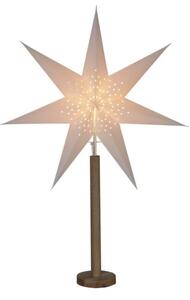 Julstjärna med Fot - Elice - 60x85cm -Ek - Star Trading
