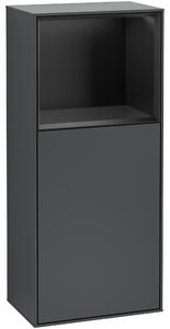 Väggskåp Villeroy &amp Boch Finion med 1 Dörr och Öppen Hylla Uppe 418 mm