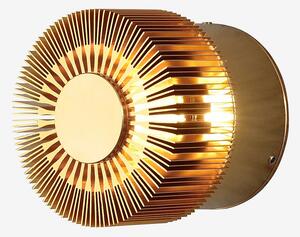 Konstsmide - Vägglykta Monza High Power LED 9 cm - Mässing - Fasadbelysning - Från Homeroom