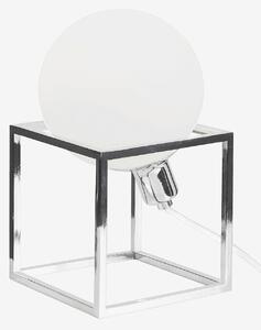 Globen Lighting - Bordslampa Cube - Silver - Bordslampor - Från Homeroom