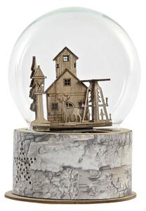 Belysning dekoration DKD Home Decor Jul Naturell Grå Transparent