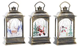 Belysning dekoration DKD Home Decor Jul Svart Gyllene