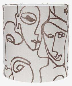 PR Home - Lampskärm Celyn Henri Champagne 30 cm - Vit - Lampskärmar - Från Homeroom