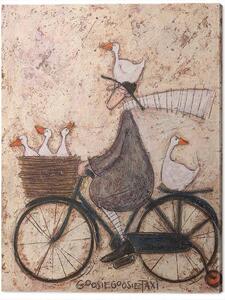 Canvastavla Sam Toft - GoosieGoosie Taxi