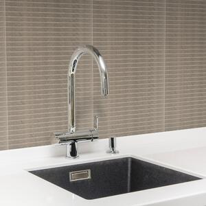 Klinker Arredo Quartz Brun Mosaic Line 2x30 cm