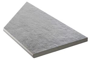 Uteklinker Bricmate Z Concrete Anthracite Inner Corner Right 30x60 cm