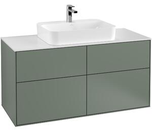 Tvättställsskåp Villeroy &amp Boch Finion med 4 Lådor och Bänkskiva för Ytmonterat Tvättställ